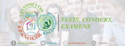 Test, concours, examens