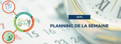 Planning de la semaine