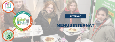 Menus internat