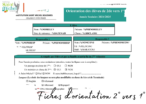 Fiches drorientation 2d vers 1d